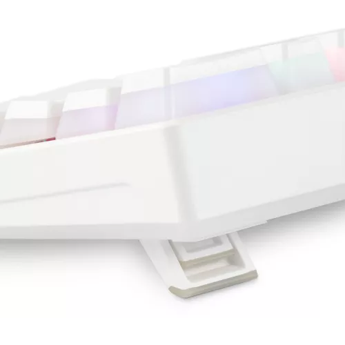 Клавиатура Оклик K763W механическая белый USB беспроводная BT/Radio Multimedia for gamer LED (1920562) кабель 1.5м