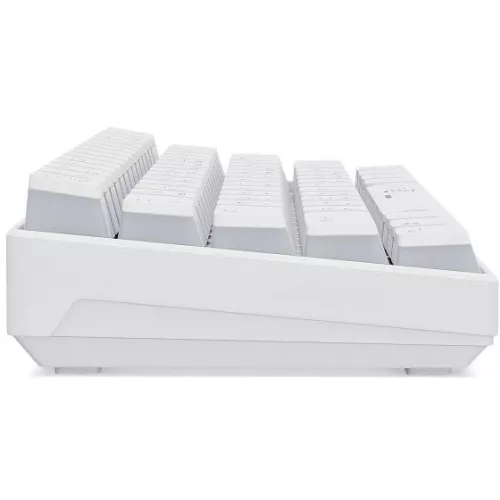 Клавиатура Оклик K763W механическая белый USB беспроводная BT/Radio Multimedia for gamer LED (1920562) кабель 1.5м