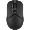 Мышь A4Tech Fstyler FB12S черный оптическая 1200dpi silent беспров. BT/Radio USB 2but (FB12S USB BLACK)