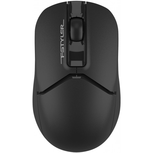 Мышь A4Tech Fstyler FB12S черный оптическая 1200dpi silent беспров. BT/Radio USB 2but (FB12S USB BLACK)