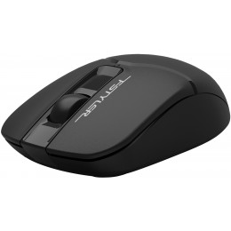 Мышь A4Tech Fstyler FB12S черный оптическая 1200dpi silent беспров. BT/Radio USB 2but (FB12S USB BLACK)