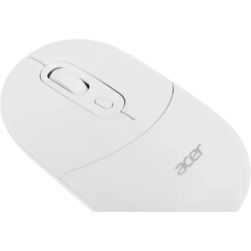 Мышь Acer OMR301 белый оптическая 1600dpi беспров. BT/Radio USB 4but (ZL.MCECC.01U)