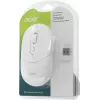 Мышь Acer OMR301 белый оптическая 1600dpi беспров. BT/Radio USB 4but (ZL.MCECC.01U)