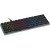 Клавиатура Acer OKW302 механическая серебристый USB Multimedia for gamer для ноутбука LED (ZL.KBDCC.01C) кабель 1.8м