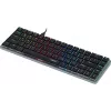 Клавиатура Acer OKW302 механическая серебристый USB Multimedia for gamer для ноутбука LED (ZL.KBDCC.01C) кабель 1.8м