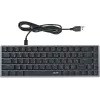 Клавиатура Acer OKW302 механическая серебристый USB Multimedia for gamer для ноутбука LED (ZL.KBDCC.01C) кабель 1.8м