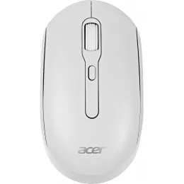 Мышь Acer OMR308 белый оптическая 1600dpi беспров. BT/Radio USB 4but (ZL.MCECC.023)
