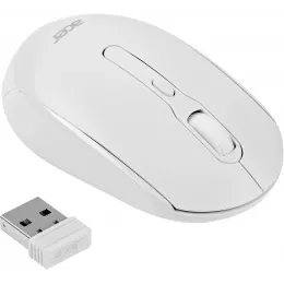 Мышь Acer OMR308 белый оптическая 1600dpi беспров. BT/Radio USB 4but (ZL.MCECC.023)