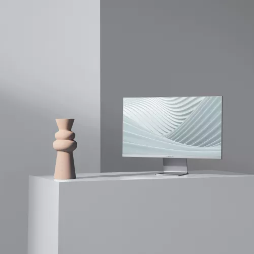 Монитор Digma Pro 27" Art M серебристый IPS LED 5ms 16:9 HDMI M/M матовая 500cd 178гр/178гр 5120x2880 60Hz FreeSync DP 5K USB 5.7кг