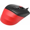 Мышь A4Tech Fstyler FM45S Air красный/черный оптическая 2400dpi silent USB 7but (FM45S AIR USB (SPORTS RED))