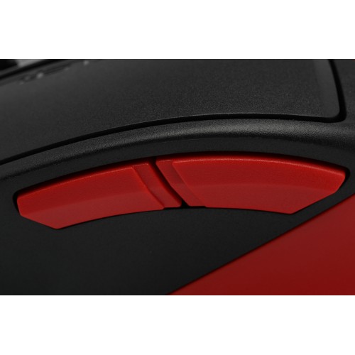 Мышь A4Tech Fstyler FM45S Air красный/черный оптическая 2400dpi silent USB 7but (FM45S AIR USB (SPORTS RED))