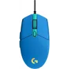 Мышь Logitech G102 LightSync синий оптическая 8000dpi USB 6but (910-005810)