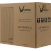Корпус Formula Air Mesh G1 черный без БП mATX 1x80mm 2xUSB2.0 audio