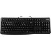 Клавиатура Logitech K120 черный USB (920-002583) кабель 1.5м