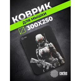 Коврик для мыши Cactus Cyborg рисунок 300x250x3мм (CS-MP-D10M)