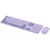 Клавиатура + мышь Acer OCC205 клав:фиолетовый мышь:фиолетовый USB беспроводная slim Multimedia (ZL.ACCEE.00D)