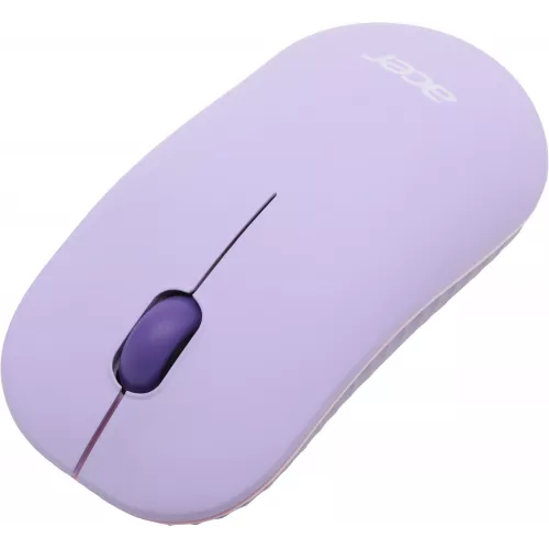 Клавиатура + мышь Acer OCC205 клав:фиолетовый мышь:фиолетовый USB беспроводная slim Multimedia (ZL.ACCEE.00D)