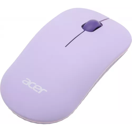 Клавиатура + мышь Acer OCC205 клав:фиолетовый мышь:фиолетовый USB беспроводная slim Multimedia (ZL.ACCEE.00D)