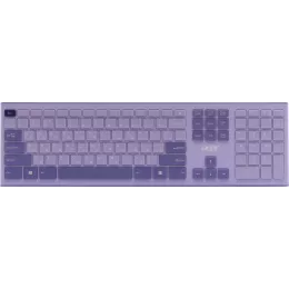 Клавиатура + мышь Acer OCC205 клав:фиолетовый мышь:фиолетовый USB беспроводная slim Multimedia (ZL.ACCEE.00D)