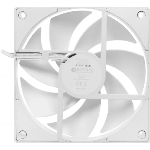 Вентилятор для корпуса ID-Cooling AF-125-W 120х120x25 белый 4-pin 30дБ Ret