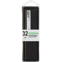 Память DDR5 32GB 4800MHz Digma DGMAD54800032D RTL PC5-38400 CL40 DIMM 288-pin 1.1В dual rank Ret