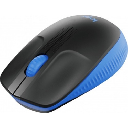 Мышь Logitech M190 черный/синий оптическая 1000dpi беспров. USB 2but (910-005914)