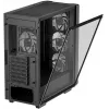 Корпус Deepcool CC560 V2 черный без БП ATX 4x120mm 5x140mm 1xUSB2.0 audio bott PSU