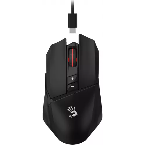 Мышь A4Tech Bloody R36 Ultra черный оптическая 12000dpi беспров. USB 7but