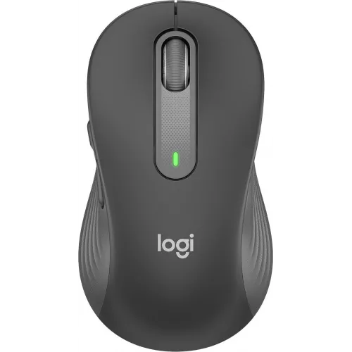 Мышь Logitech M650 Large графитовый оптическая 4000dpi silent беспров. BT/Radio USB 5but (910-006388)