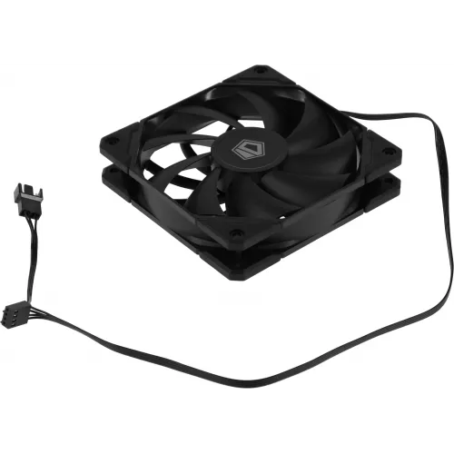 Вентилятор для корпуса ID-Cooling TF-12025-Pro 120х120x25 черный 4-pin 35.2дБ (TF-12025-PRO BLACK) Ret