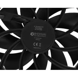 Вентилятор для корпуса ID-Cooling TF-12025-Pro 120х120x25 черный 4-pin 35.2дБ (TF-12025-PRO BLACK) Ret