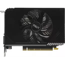 Видеокарта Palit PCI-E 4.0 PA-RTX3050 STORMX NVIDIA GeForce RTX 3050 6Gb 96bit GDDR6 1042/14000 DVIx1 HDMIx1 DPx1 HDCP Ret