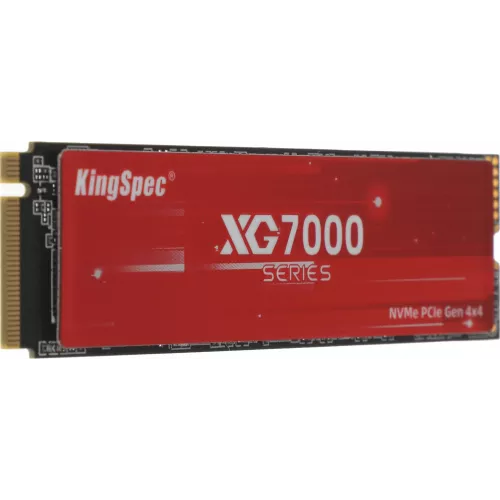 Накопитель SSD Kingspec PCIe 4.0 x4 512GB XG7000-512 XG7000 M.2 2280