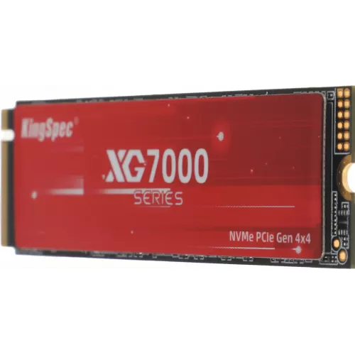 Накопитель SSD Kingspec PCIe 4.0 x4 512GB XG7000-512 XG7000 M.2 2280