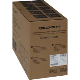 Источник бесперебойного питания Ippon Kirpich 850 480Вт 850ВА черный