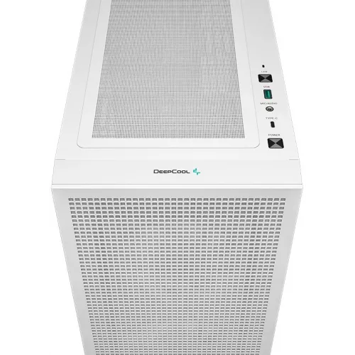 Корпус Deepcool CH360 белый без БП mATX 5x120mm 2x140mm 1xUSB3.0 audio bott PSU