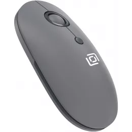 Мышь Оклик 408MW графитовый оптическая 1600dpi silent беспров. USB для ноутбука 4but (2007533)