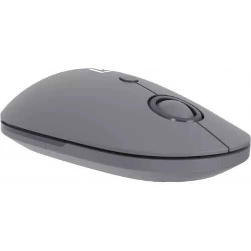 Мышь Оклик 408MW графитовый оптическая 1600dpi silent беспров. USB для ноутбука 4but (2007533)