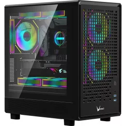 Корпус Formula Air Mesh G2 черный без БП mATX 4x120mm 2x140mm 2xUSB3.0 audio bott PSU