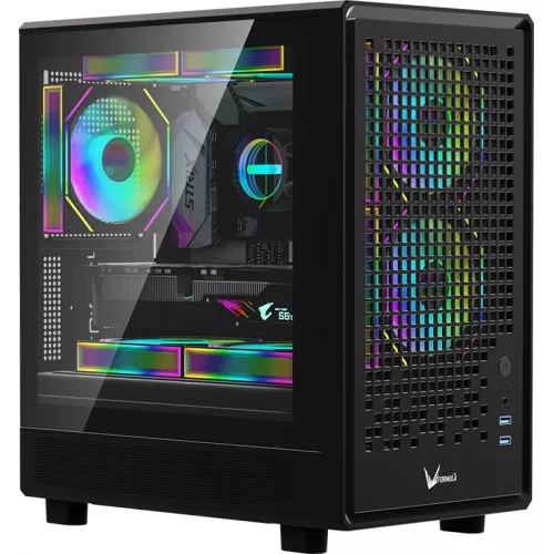Корпус Formula Air Mesh G2 черный без БП mATX 4x120mm 2x140mm 2xUSB3.0 audio bott PSU
