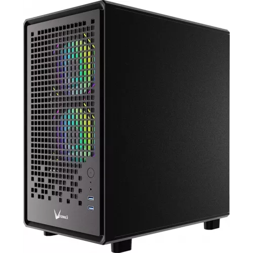 Корпус Formula Air Mesh G2 черный без БП mATX 4x120mm 2x140mm 2xUSB3.0 audio bott PSU