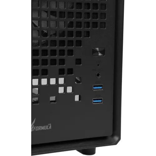 Корпус Formula Air Mesh G2 черный без БП mATX 4x120mm 2x140mm 2xUSB3.0 audio bott PSU