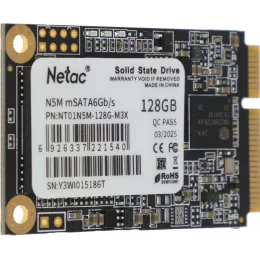 Накопитель SSD Netac SATA-III 128GB NT01N5M-128G-M3X N5M mSATA