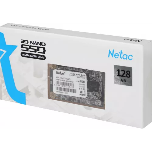 Накопитель SSD Netac SATA-III 128GB NT01N5M-128G-M3X N5M mSATA