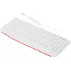 Клавиатура Defender HB-546 белый USB (подставка для запястий) (45547) кабель 1.8м