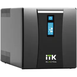 Источник бесперебойного питания ITK Electra EET-1500VA-1-002 900Вт 1500ВА черный