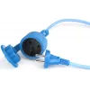 Сетевой удлинитель Powercube PC-2F-R-30(IP) 30м (1 розетка) синий (коробка)