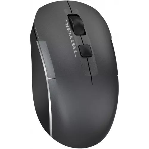 Мышь A4Tech Fstyler FB26CS Air2 серый/черный оптическая 2000dpi silent беспров. BT/Radio USB для ноутбука 4but (FB26CS AIR2 SMOKY GREY)