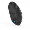 Мышь A4Tech Fstyler FB26CS Air2 серый/черный оптическая 2000dpi silent беспров. BT/Radio USB для ноутбука 4but (FB26CS AIR2 SMOKY GREY)