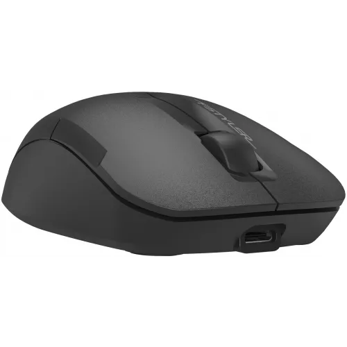 Мышь A4Tech Fstyler FG15CS Air2 черный оптическая 1200dpi silent беспров. USB для ноутбука 3but (FG15CS AIR2 BLACK)